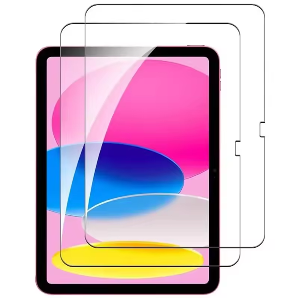 Temu Tablet Accessories - iPad A16 10.2 9.7 10用9H強化ガラススクリーンプロテクター2枚。 5
