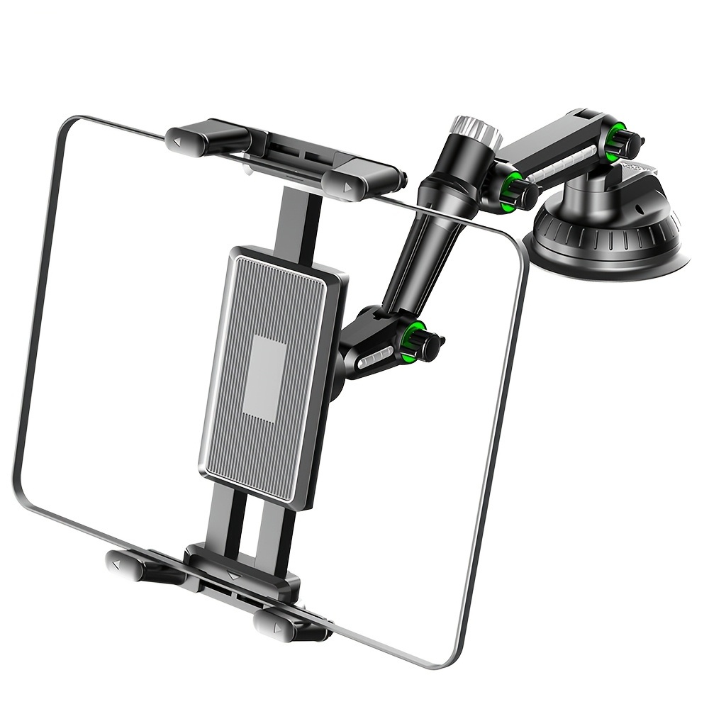 Tablet Accessories Must Have - SMGXHE ダッシュボードタブレットホルダー 車用吸盤マウント 7インチ～15インチのタブレットおよび4インチ～7インチの携帯電話に対応