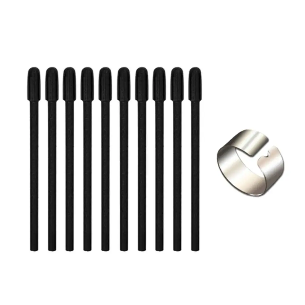 Wacom Tablet Accessories - 交換用描画タブレットチップ、クリップ付きスムーズペンリフィルセット、POM耐久性、Wacom Pro Pen 3 PTK470 670