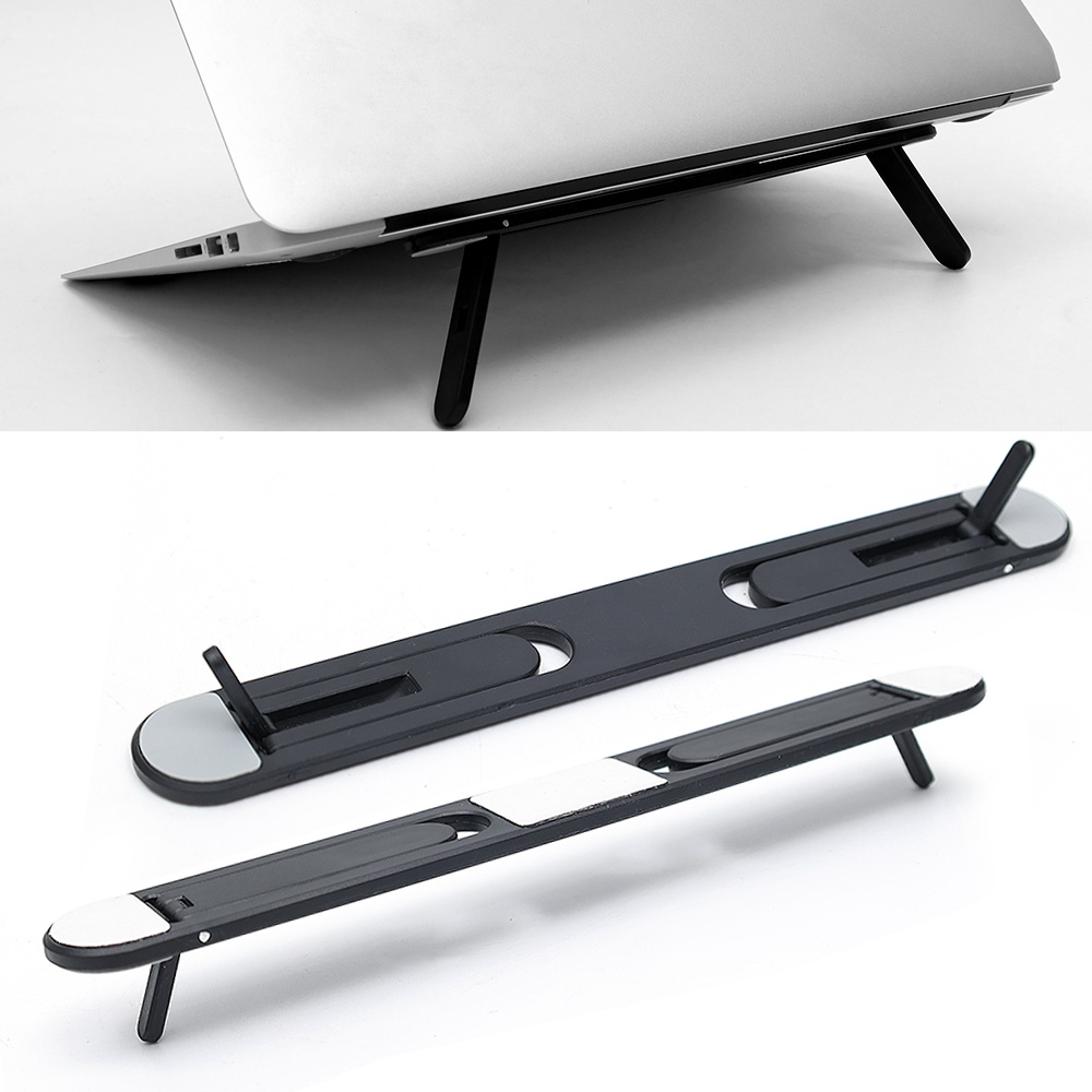 Cooling Stand Tablet - ユニバーサルラップトップスタンドホルダーポータブルノートブックブラケット折りたたみ式冷却スタンドアクセサリー MacBook Ipad キーボード用