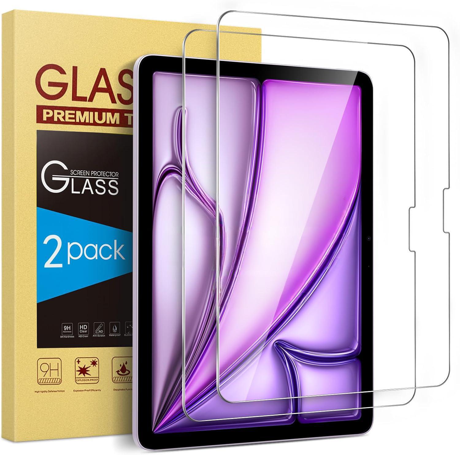 Temu Tablet Accessories - 2 個 9H 強化ガラス iPad Air