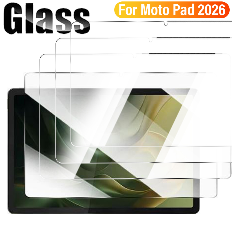 Motorola Tablet Accessories - モトパッド 2026 5 グラムタブレット強化ガラススクリーンプロテクターモトパッド 2026 HD