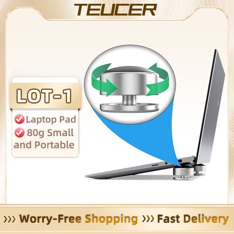 Cooling Stand Tablet - Teucer-ラップトップスタンド,調整可能な冷却ベース,Macbook用滑り止めブラケット,バッチ1