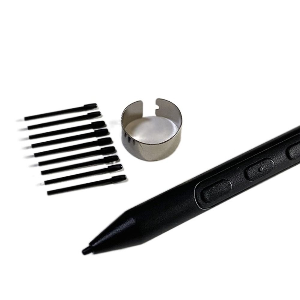 Wacom Tablet Accessories - 交換用描画タブレットチップス スムーズで耐久性のあるペンリフィルセット クリップPOM付き Wacom Pro Pen