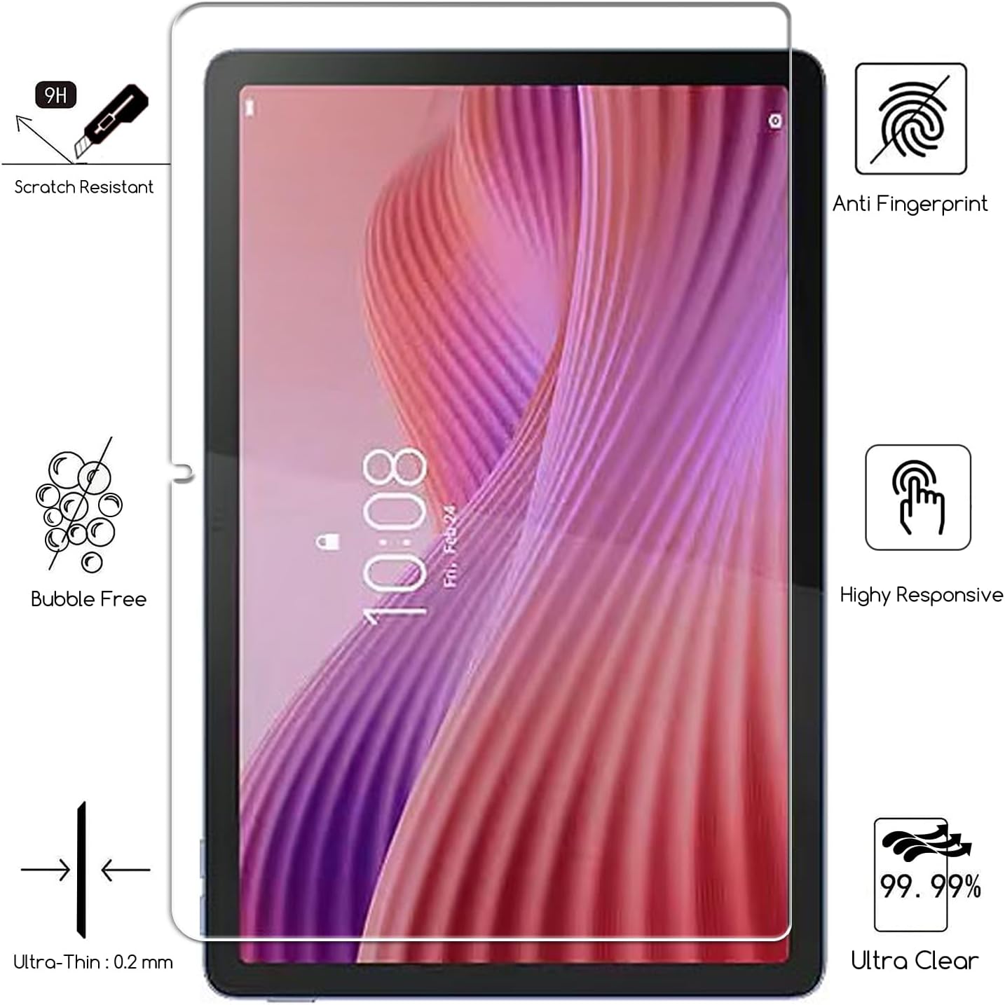 1 個 9H 強化ガラスタブレットスクリーンプロテクター L - Temu Tablet Accessories のレビューと価格