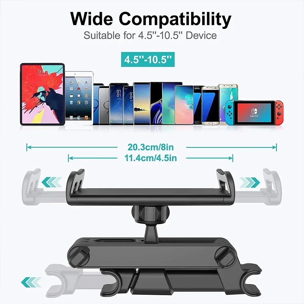 ユニバーサル車後部座席ヘッドレストマウントホルダー iPad - Tablet Accessories Must Have のレビューと価格