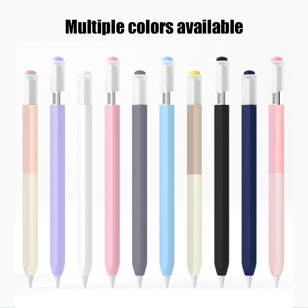 カラースプライシングシリコンペンケース Apple Penc - Tablet Pc Accessories のレビューと価格