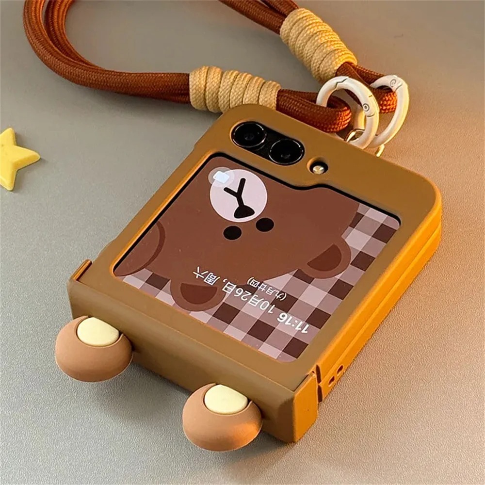 韓国のかわいい漫画風クマ耳ケース、Samsung Galax - Motorola Tablet Accessories のレビューと価格