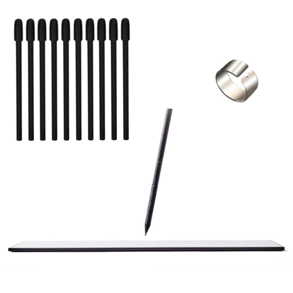 交換用描画タブレットチップ、クリップ付きスムーズペンリフィル - Wacom Tablet Accessories のレビューと価格