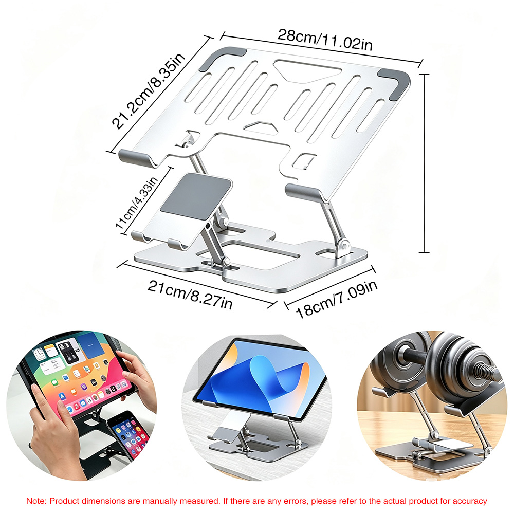 炭素鋼製ヘビーデューティーラップトップ冷却ブラケット 2 i - Cooling Stand Tablet のレビューと価格
