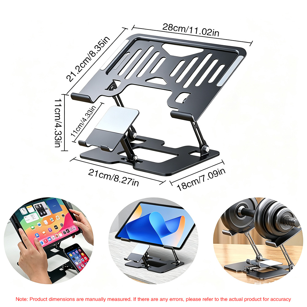 炭素鋼製ヘビーデューティーラップトップ冷却ブラケット 2 i - Cooling Stand Tablet のレビューと価格