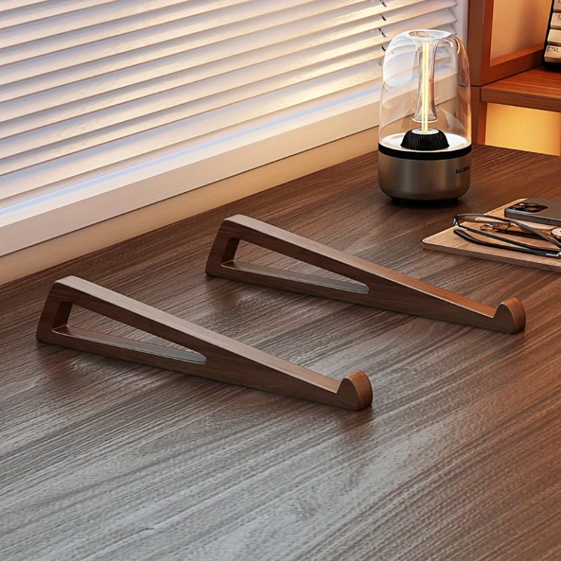 ポータブル折りたたみ木製ラップトップスタンド - 人間工学に - Cooling Stand Tablet のレビューと価格