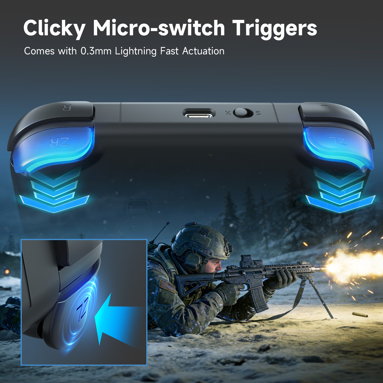 AceGamer コントローラー ゲームパッド Switch - Tablet Gaming Accessories のレビューと価格